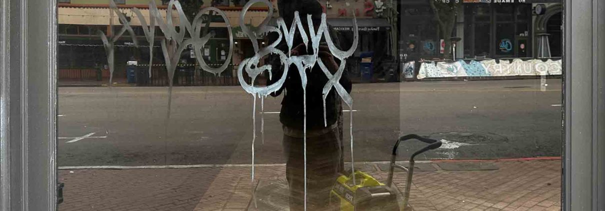 acid etched graffiti repair